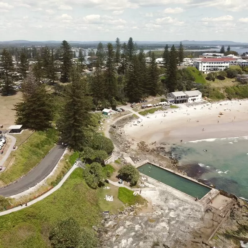 Yamba Main Beach Parking Area