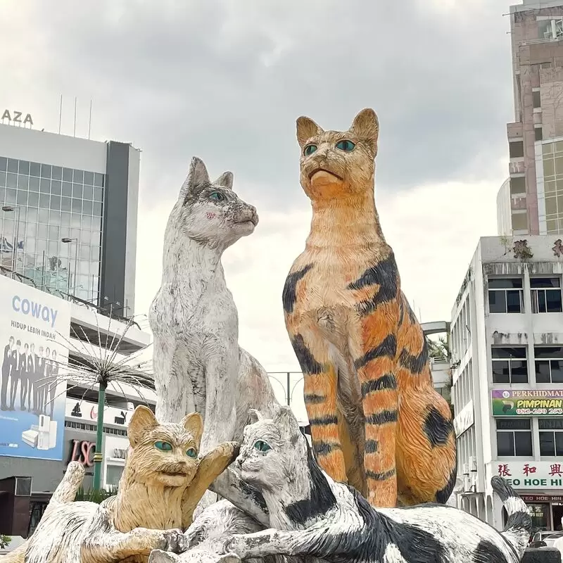 Cat Statue Kuching Sarawak.