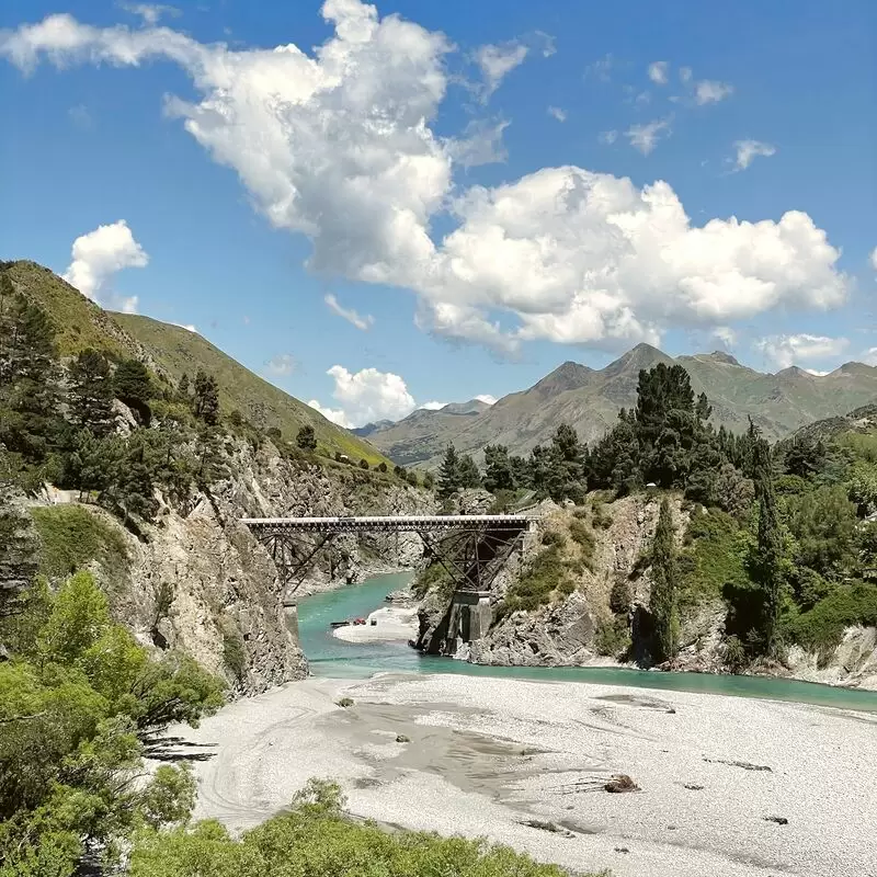 Hanmer Springs Scenic Lookout Waiau Ferry Bridge & River