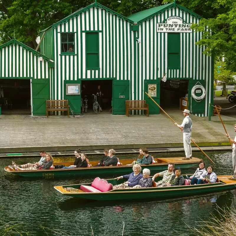 Punting On The Avon Antigua Boat Sheds)