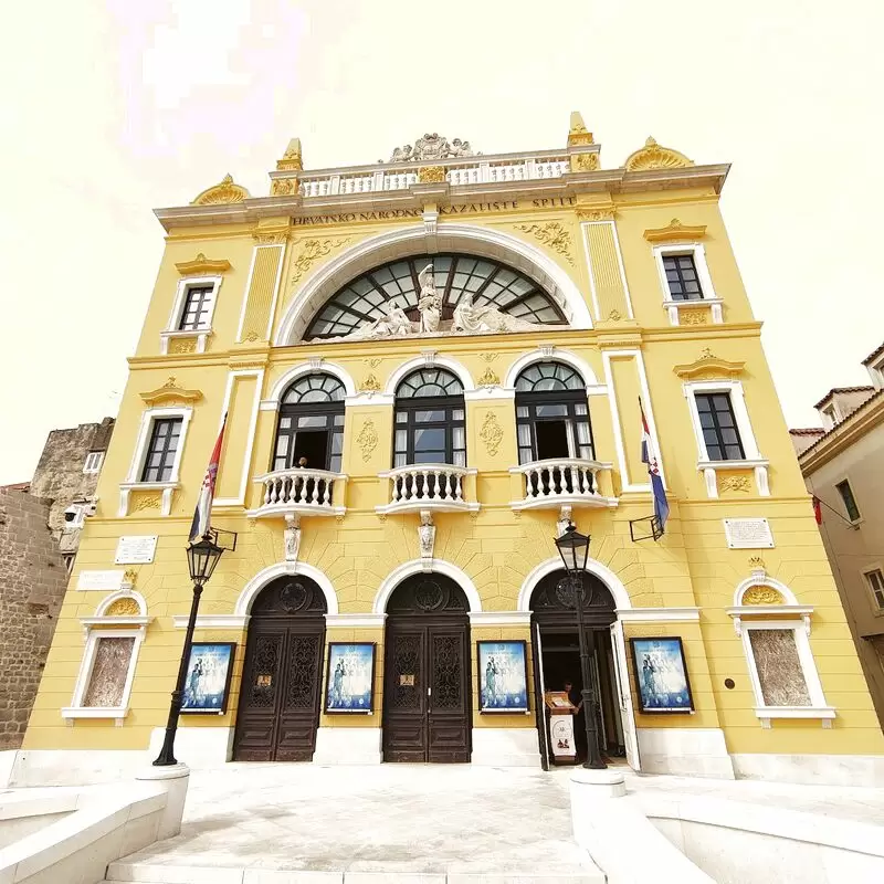 Croatian National Theater in Split