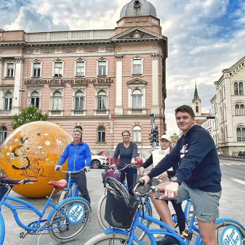 Zagreb Bike Tours Blue Bike