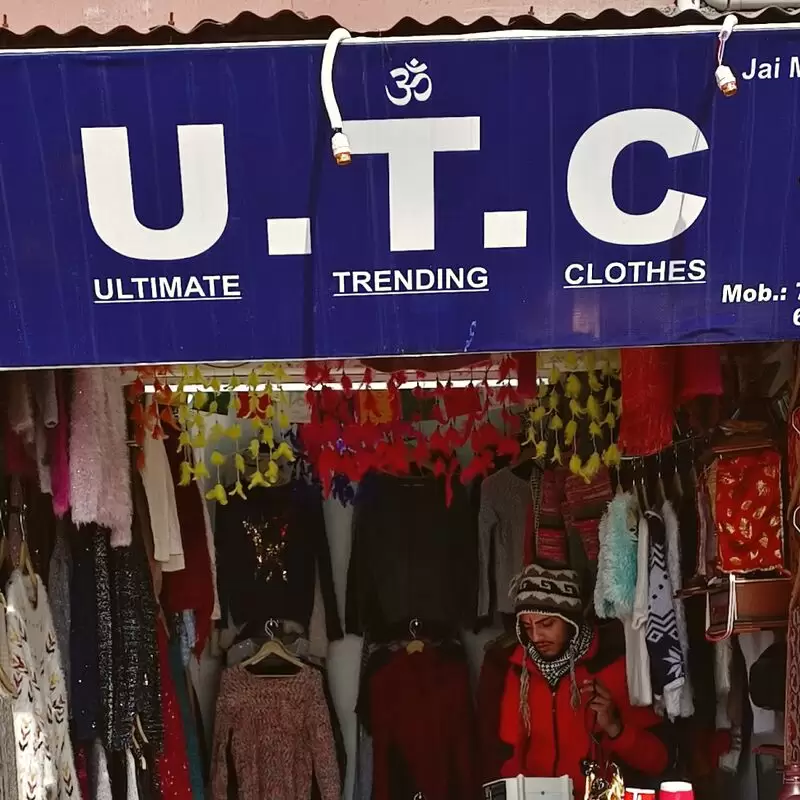 U.T.C clothes shop mall road.