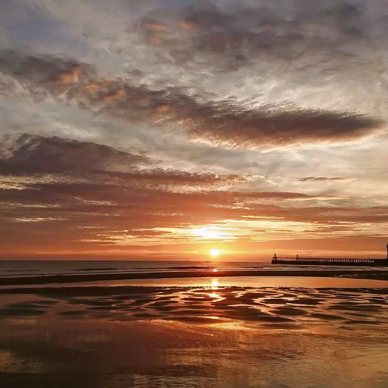 Whitby beach