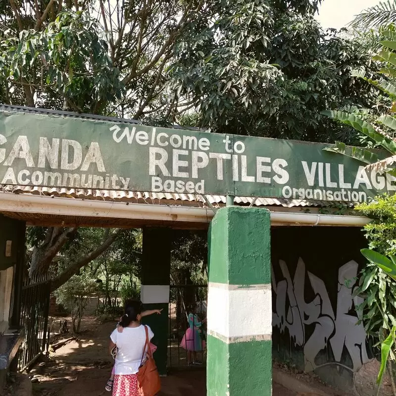 Reptile village in Entebbe