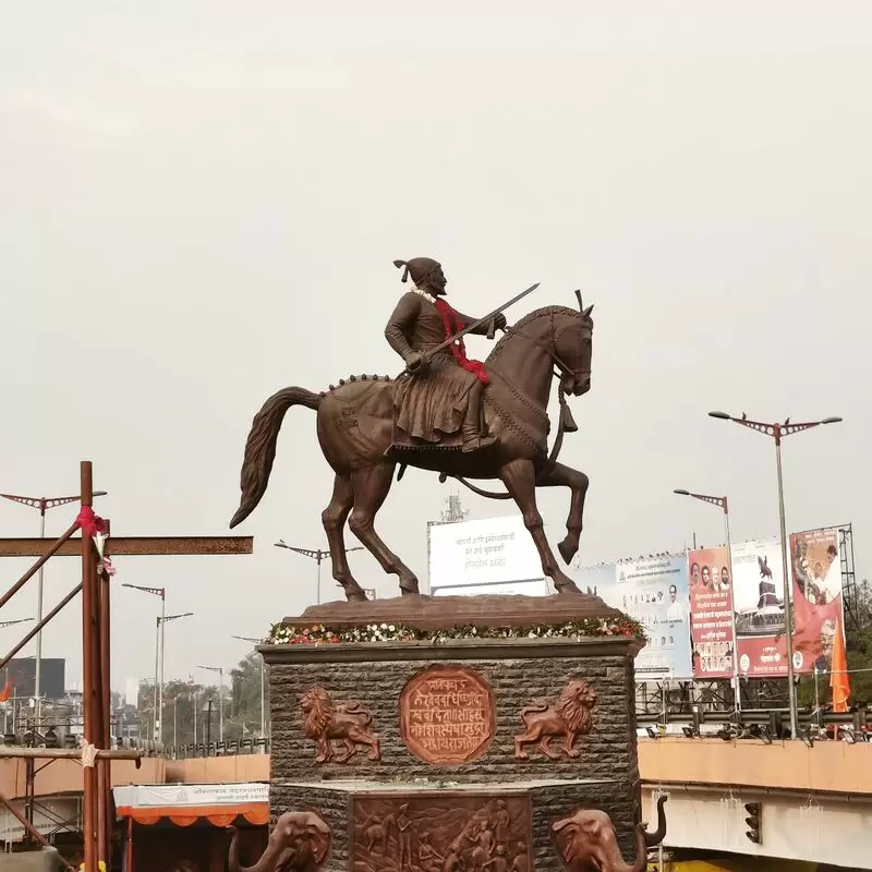 Chhatrapati Shivaji Maharaj Statue Kranti Chowk Chhatrapati SAMBHAJINAGAR