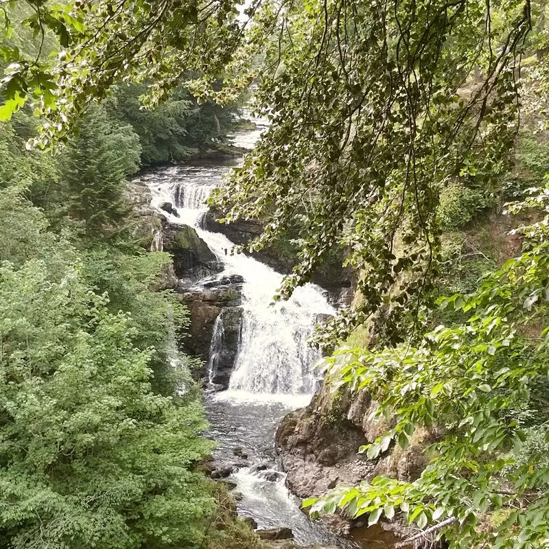 Reekie Linn Waterfall